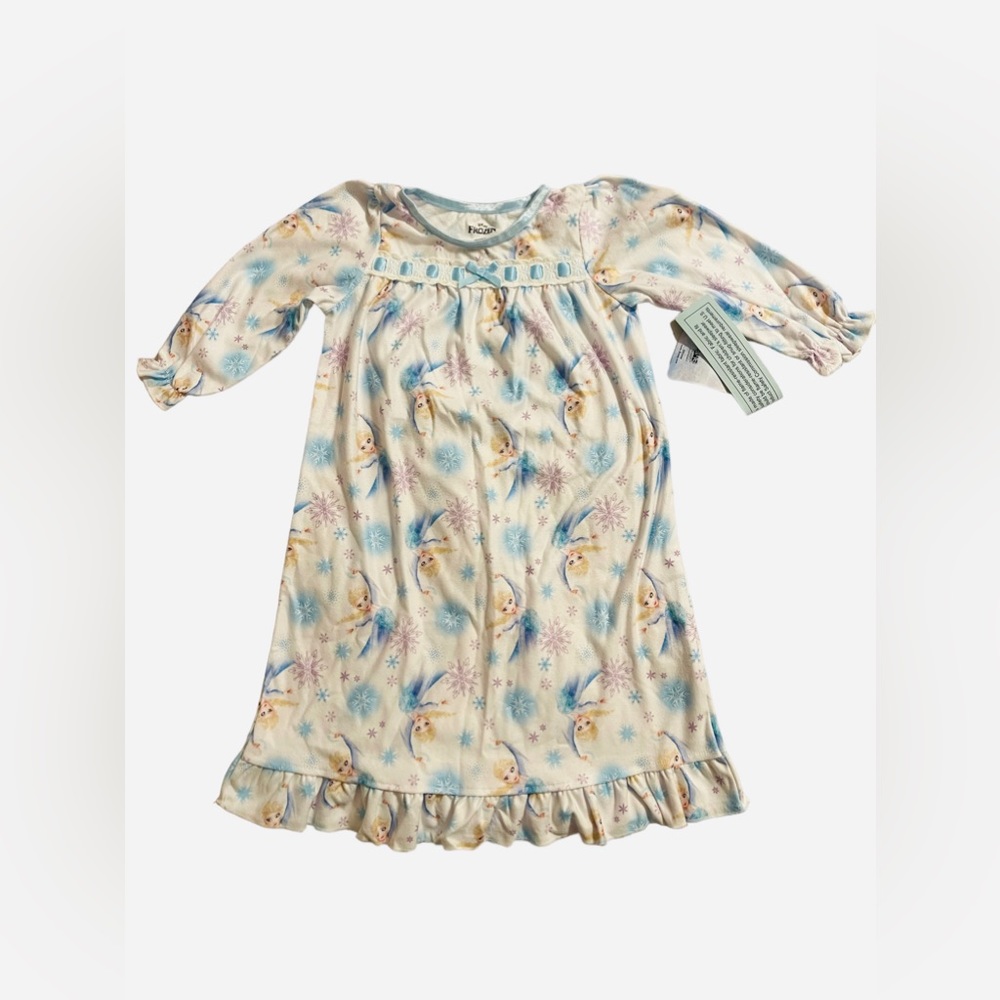 Disney Frozen. Elsa Nightgown Pajamas Long Sleeve
